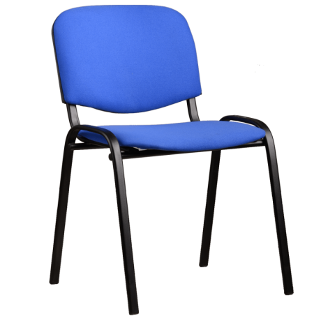 Стул офисный В-ИЗО Ткань Цвет обивки стульев Синий (15), Материал каркаса Каркас чёрный (окрашенный)