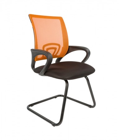 Кресло Chairman 696 V Цвет Оранжевый (TW-96-1)   , Крестовина {P136}, Ролики {P137}