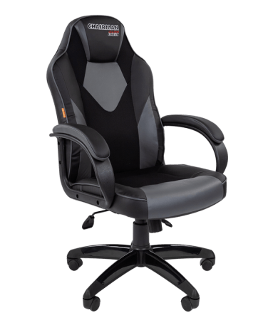Кресло Chairman Game 17 Цвет Серый