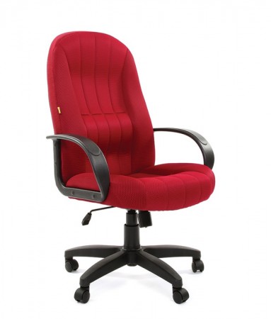 Кресло Chairman 685 Ткань TW Цвет Красный (TW-13), Крестовина {P136}, Ролики {P137}, Сборка {P205}, Гарантия {P206}