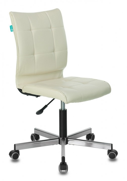 Кресло Бюрократ CH-330M бежевый Orion-10 эко.кожа крестовина металл хром