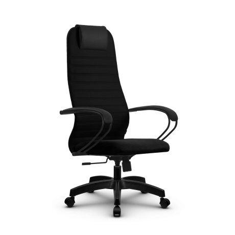 Кресло Метта SU-BP-10 SU-BK-10 Цвет Чёрный (20) PL (Крестовина Пласт, газ-патрон ч\м 20 СМ) SU