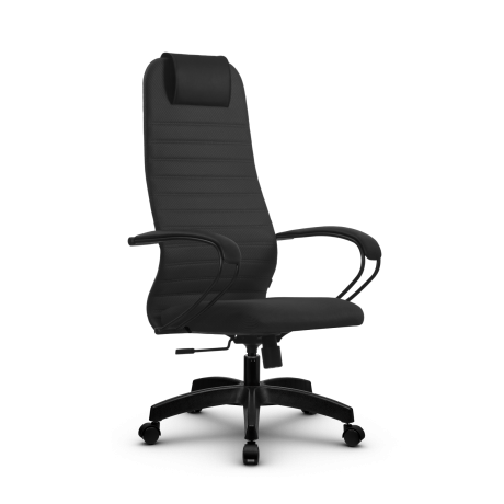 Кресло Метта BP-10 Цвет Серый тёмный (21)  Крестовина Пятилучие пластик