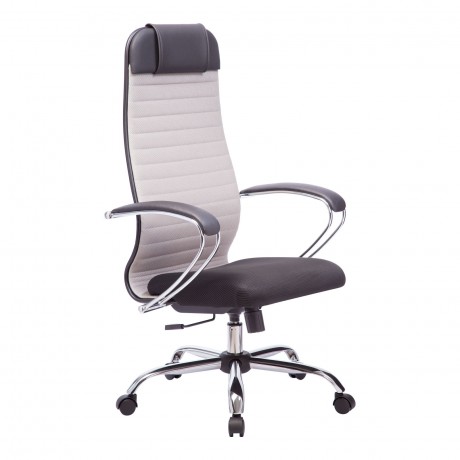 Кресло Метта Комплект 23 Цвет Серый светлый (24) Крестовина Пятилучие металл хром