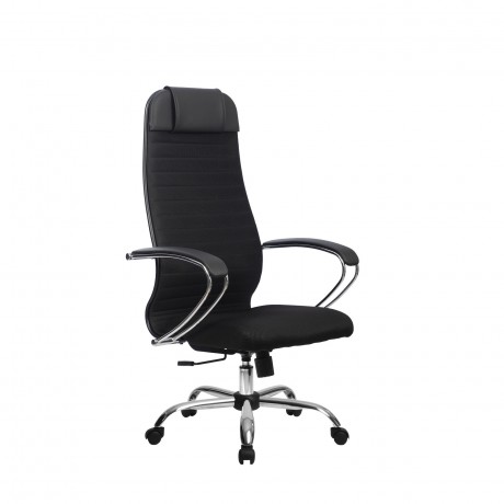 Кресло Метта Комплект 23 Цвет Серый тёмный (21)  Крестовина Пятилучие металл хром