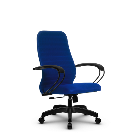 Кресло Метта SU-CP-10 Цвет Синий (23) Крестовина Пятилучие пластик