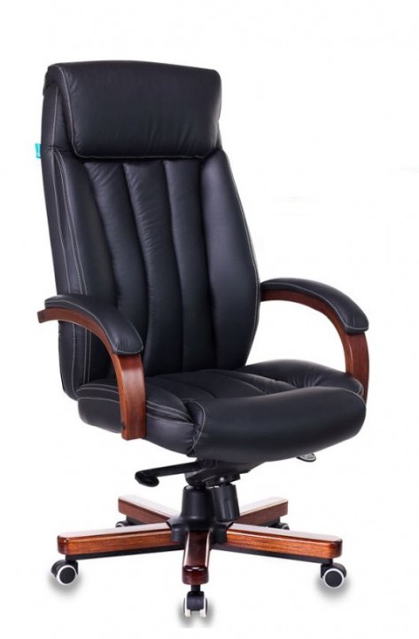 Кресло Бюрократ T-9922WALNUT Черный