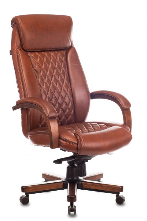 Кресло Бюрократ T-9924WALNUT  Цвет Коричневый