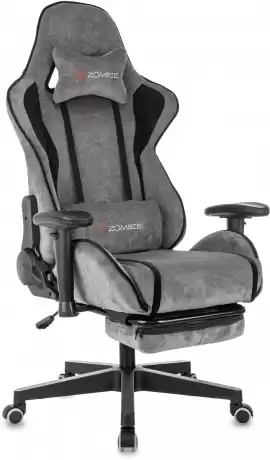 Кресло игровое Zombie Drift/F Цвет Серый (Light-19) 