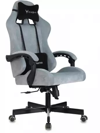 Кресло игровое Terminator Цвет Серо-Голубой 330ТК