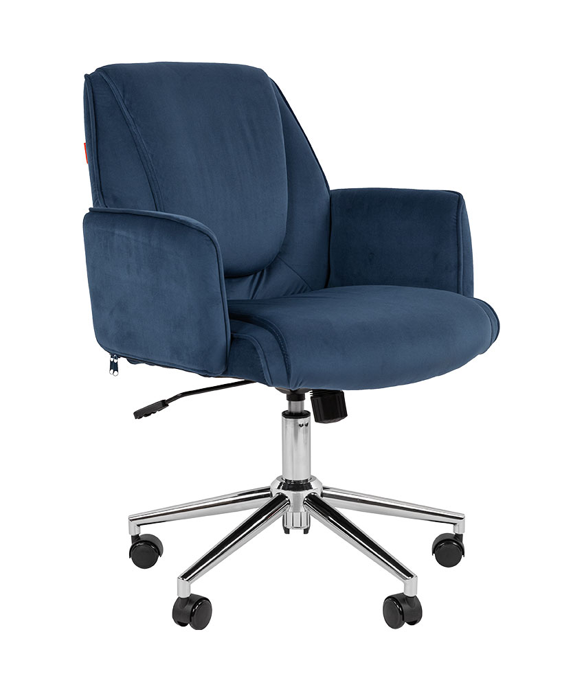 Кресло Chairman ДОМ (HOME) 302 Цвет Синий