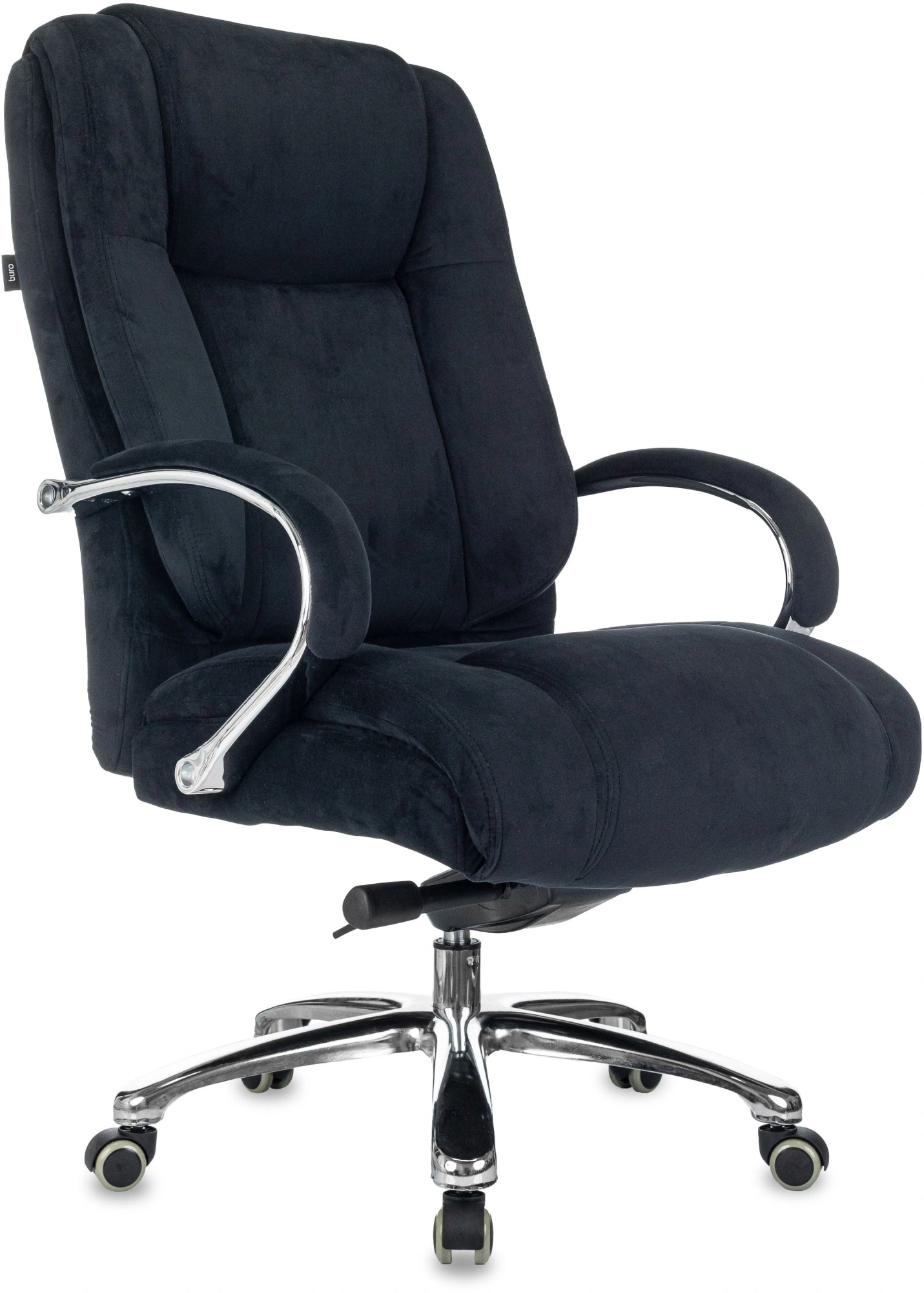 Кресло Бюрократ T-9925SL Fabric черный Holland 75 крестов. металл хром