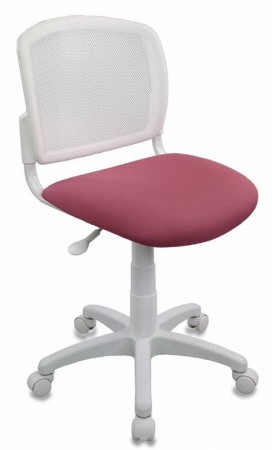 Детское кресло Бюрократ CH-W296NX Цвет Розовый (26-31) , Ролики {P137}
